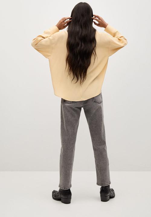 MANGO - Shirt leone - medium yellow