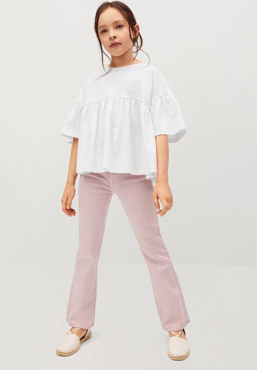 MANGO - Blouse bibi - white