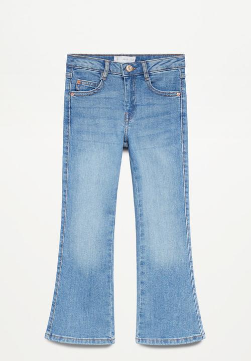 MANGO - Jeans flare - blue