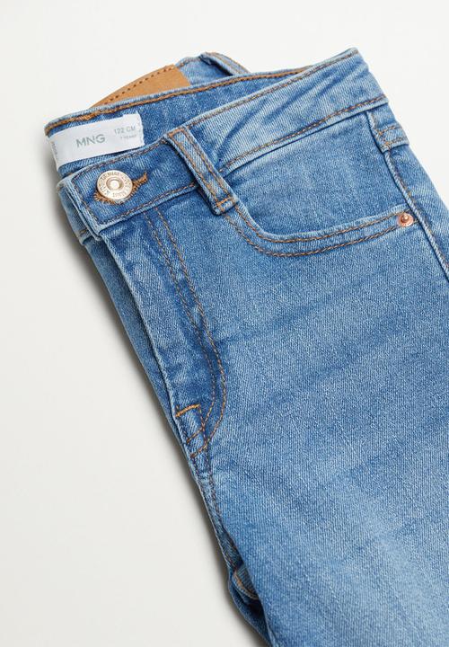 MANGO - Jeans flare - blue