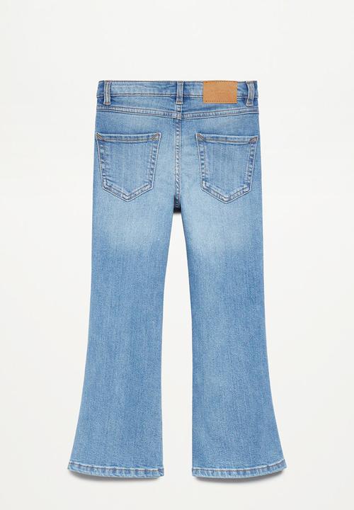 MANGO - Jeans flare - blue