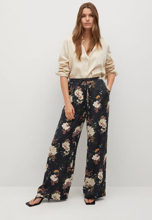 MANGO - Trousers chain - light beige