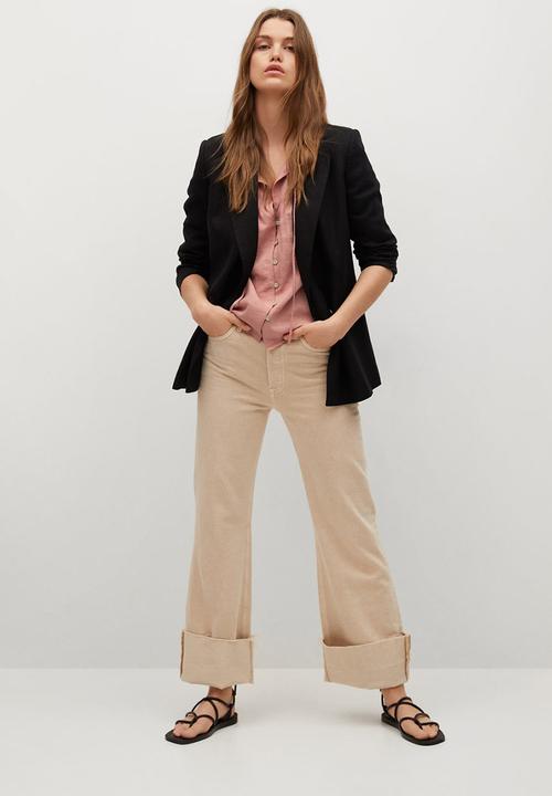 MANGO - Blouse friday - light pastel pink