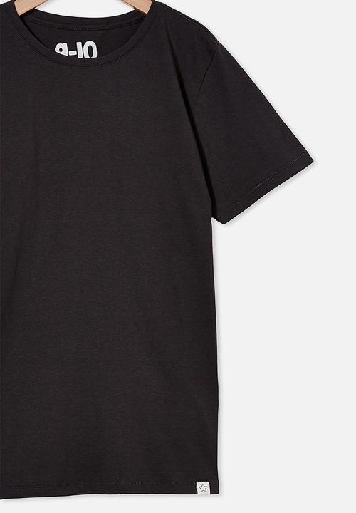 Cotton On - Core short sleeve tee - vintage black