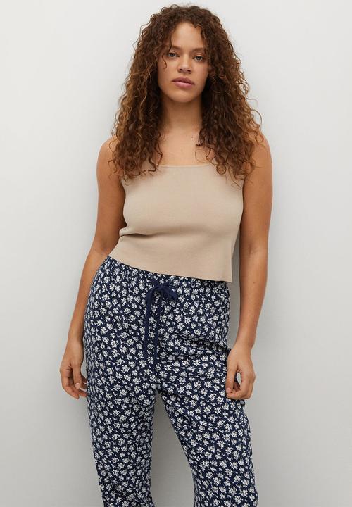 Violeta by Mango - Plus trousers waitopi - navy