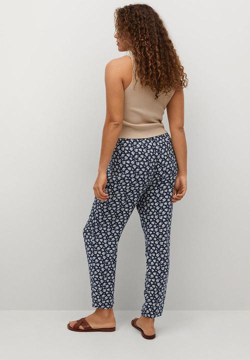 Violeta by Mango - Plus trousers waitopi - navy