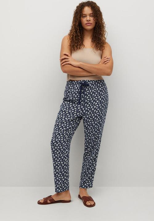 Violeta by Mango - Plus trousers waitopi - navy