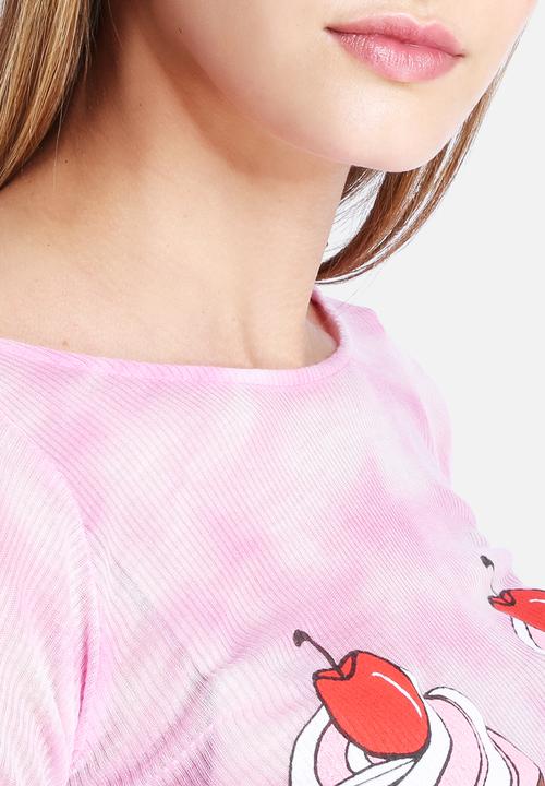 Wildfox - Watercolour Cupcake Tee