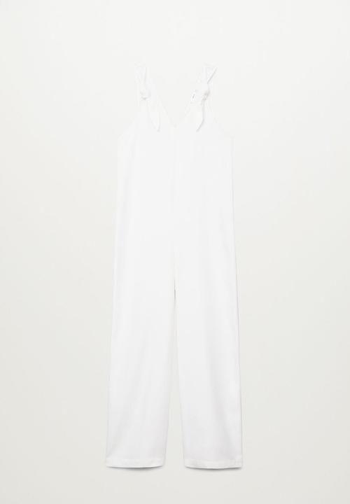 MANGO - One-piece suit marble - off white 