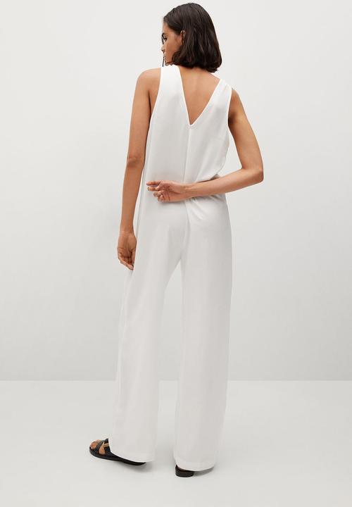 MANGO - One-piece suit marble - off white 