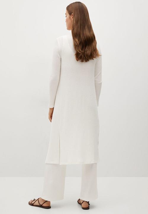 MANGO - Cardigan frida - white