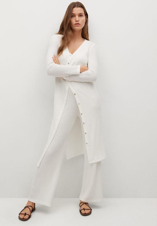 MANGO - Cardigan frida - white