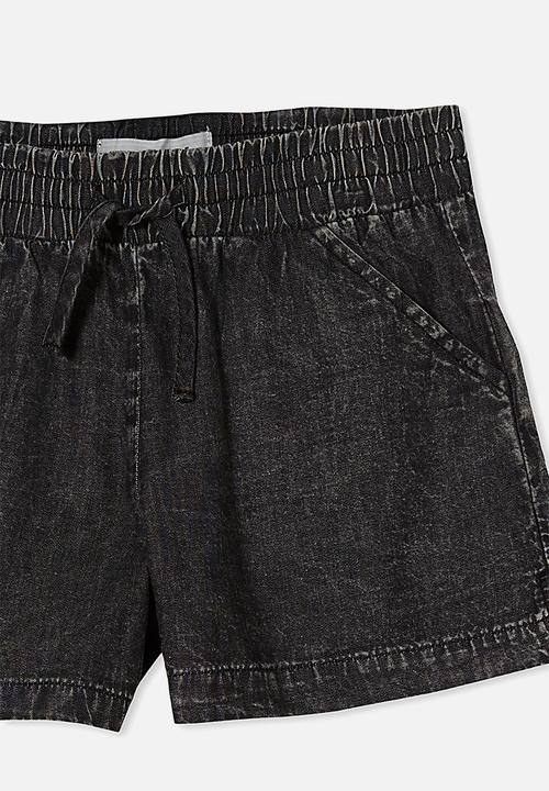Cotton On - Kelsie short - black wash
