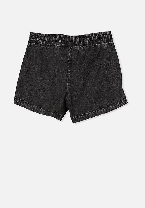 Cotton On - Kelsie short - black wash
