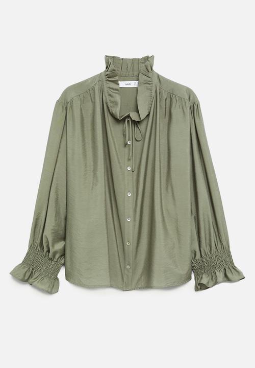 MANGO - Blouse rudolph - green
