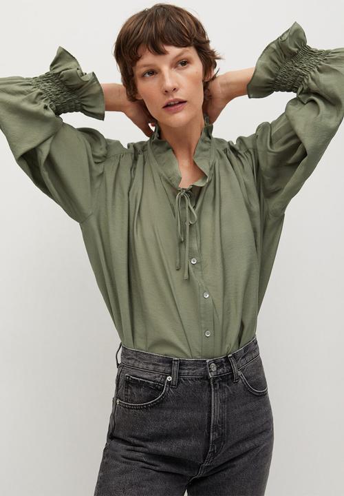 MANGO - Blouse rudolph - green