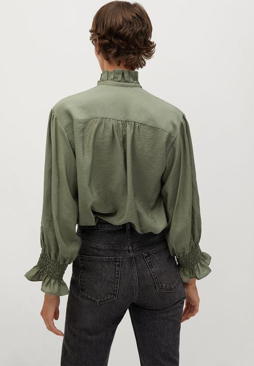MANGO - Blouse rudolph - green