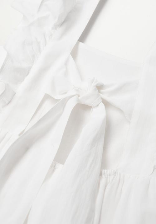 MANGO - Dress bimba - white