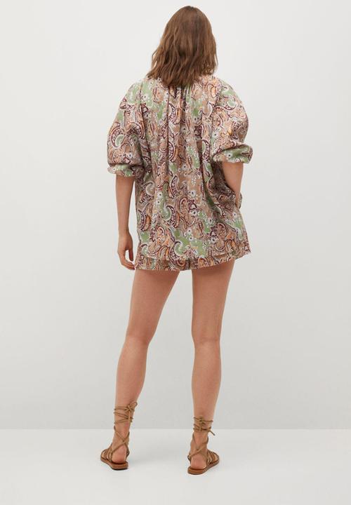 MANGO - Blouse cloud - medium orange