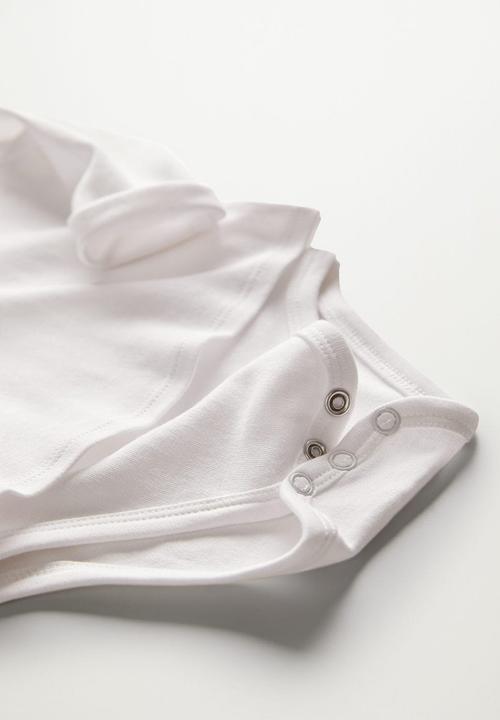 MANGO - Camiseta big - white