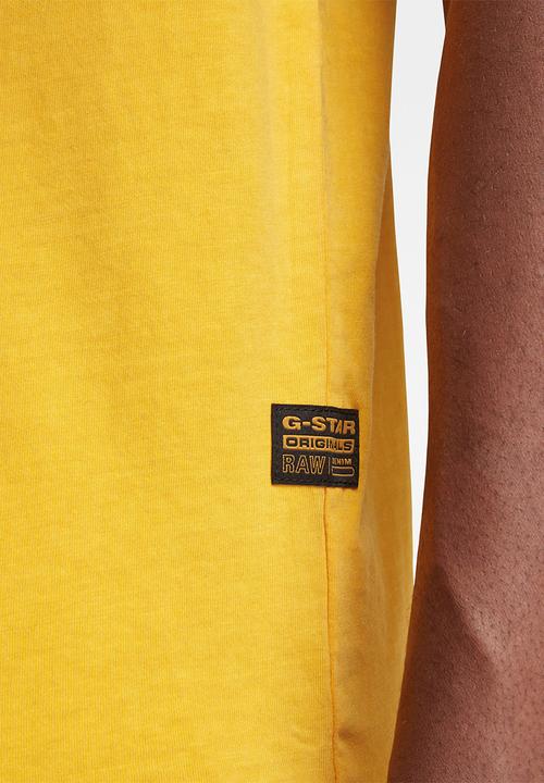 G-STAR - Lash short sleeve tee - gold