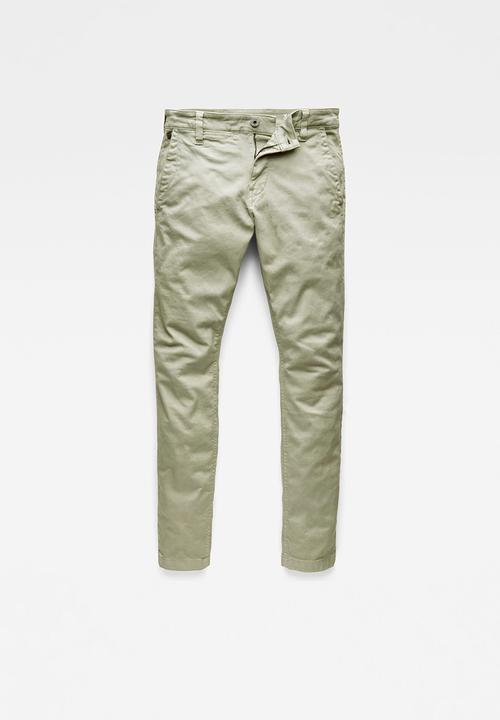 G-STAR - Skinny chino - grege green gd