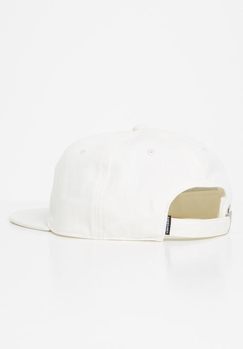 Converse - Graphic strapback cap - off white