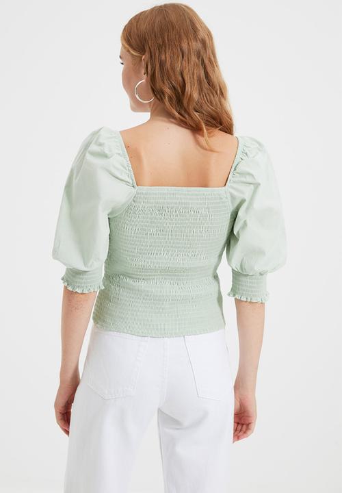 Trendyol - Gipe blouse  - green