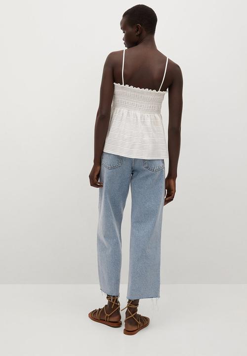 MANGO - Top adelina - natural