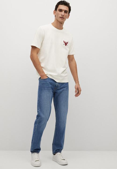MANGO - Vaca short sleeve T-shirt - white