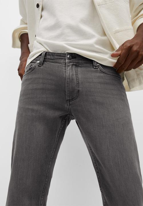 MANGO - Jeans jan - grey