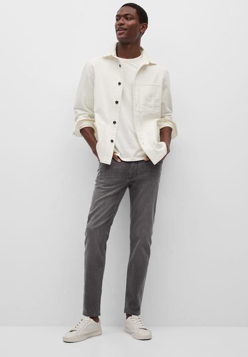MANGO - Jeans jan - grey
