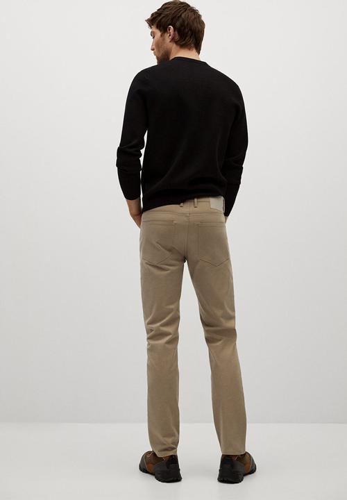 MANGO - Pisa trousers - light beige