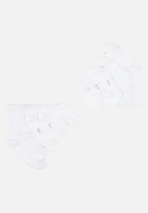 Klin - Boys screw socks - white 