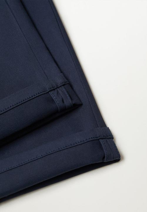 MANGO - Pisa trousers - navy