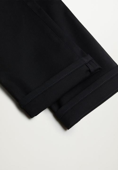 MANGO - Pisa trousers - black