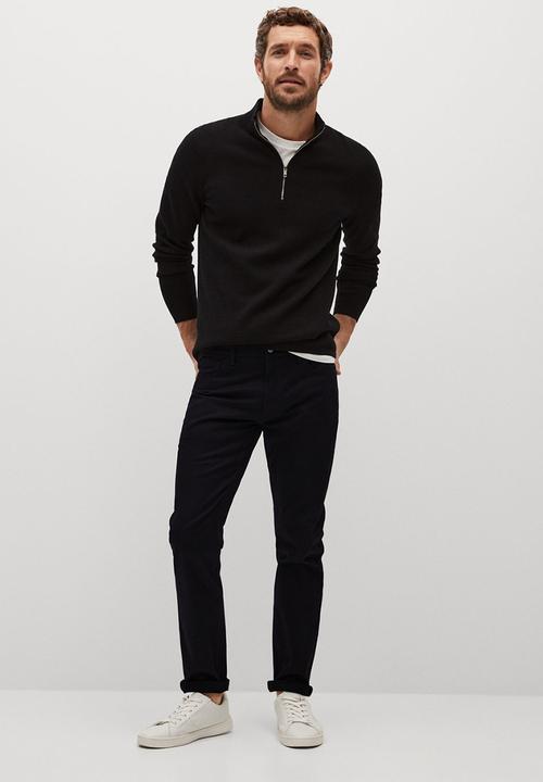 MANGO - Pisa trousers - black