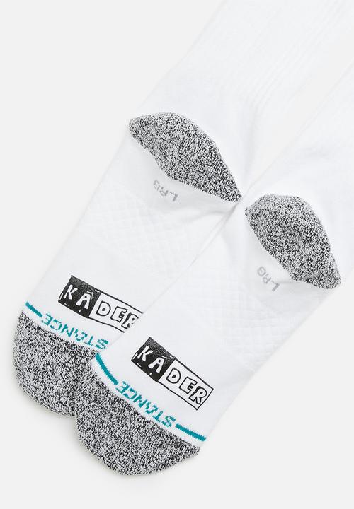 Stance Socks - Kader split socks - white 