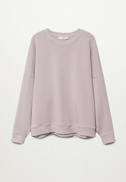 MANGO - Sweatshirt tarifa - light pastel purple
