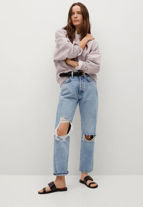 MANGO - Sweatshirt tarifa - light pastel purple