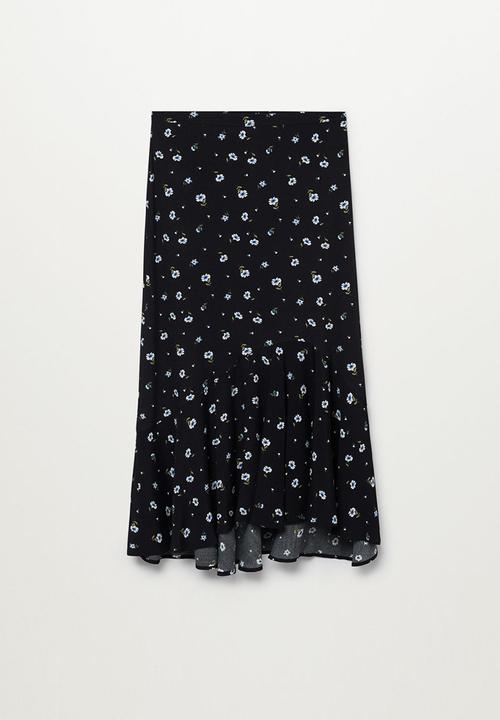 MANGO - Skirt daniela - black