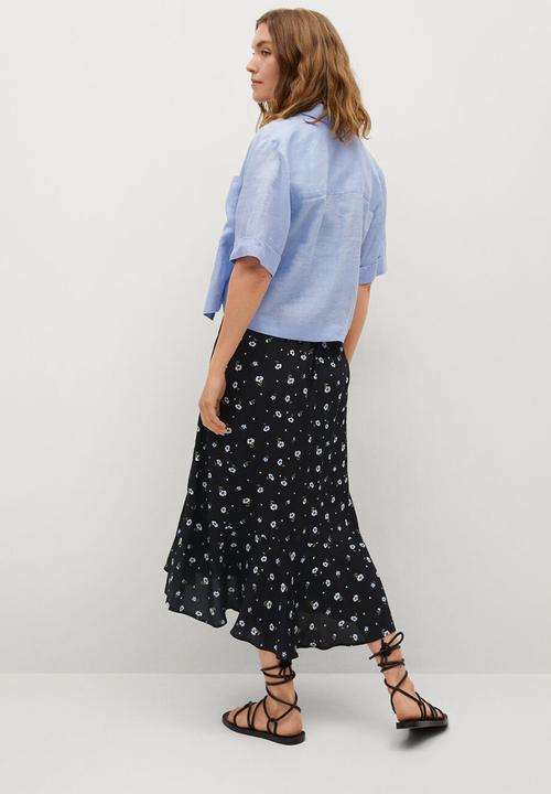 MANGO - Skirt daniela - black