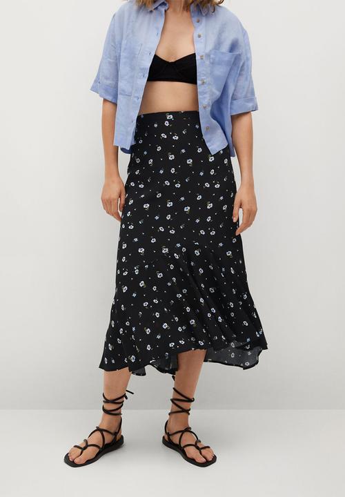 MANGO - Skirt daniela - black