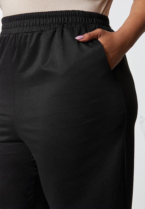 Superbalist - Cropped wide leg - black