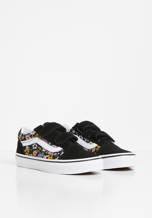 Vans - Uy old skool v - (fun floral) black/true white