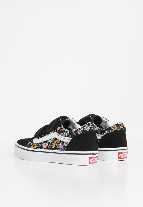 Vans - Uy old skool v - (fun floral) black/true white