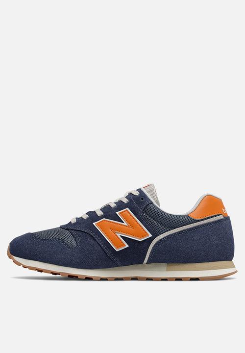 New Balance  - 373 v2 - navy & orange 