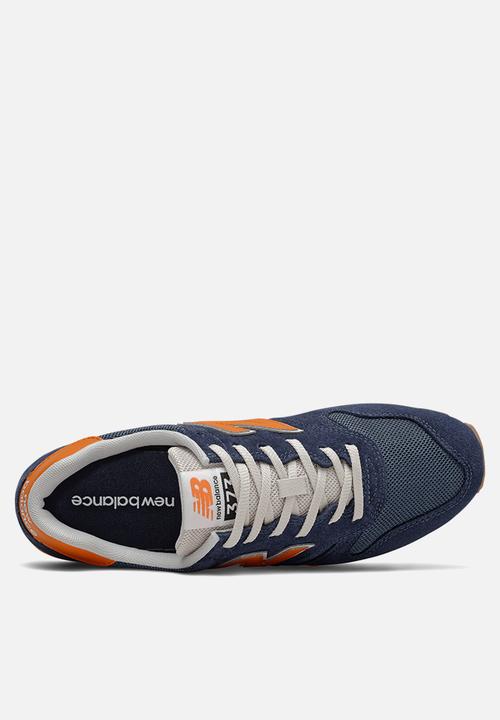 New Balance  - 373 v2 - navy & orange 