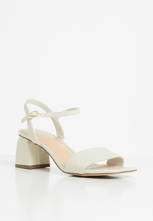 ALDO - Gleawia0 block heel - cream 