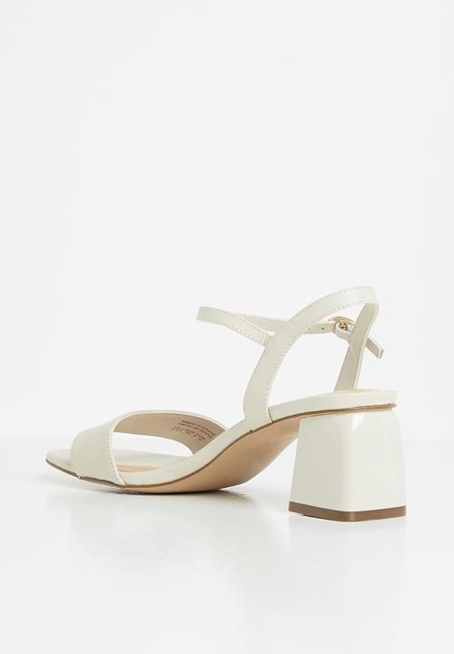 ALDO - Gleawia0 block heel - cream 